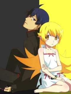 japonese, kawaii, bishojo, akemonogatari, anime, vampire