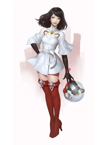 девушка, girl, dress, white, helmet, smile, neon, pilot, room, sun, test, see, field, sun, summer, kilartdev, wide