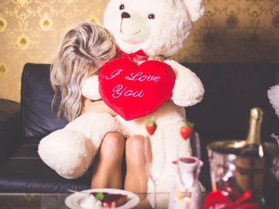 teddy, heart