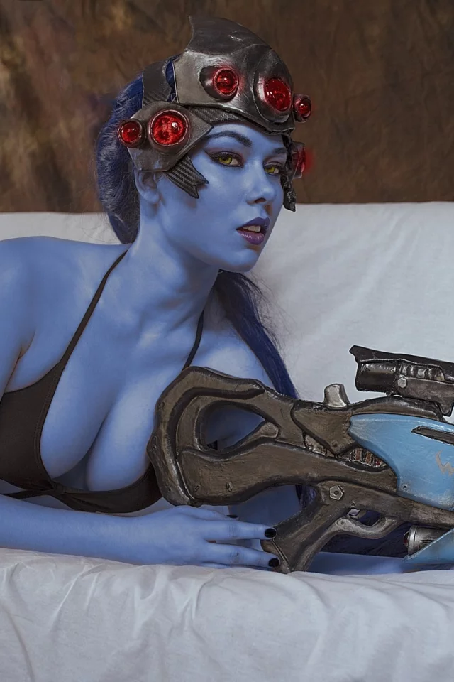 девушка, косплей, overwatch
