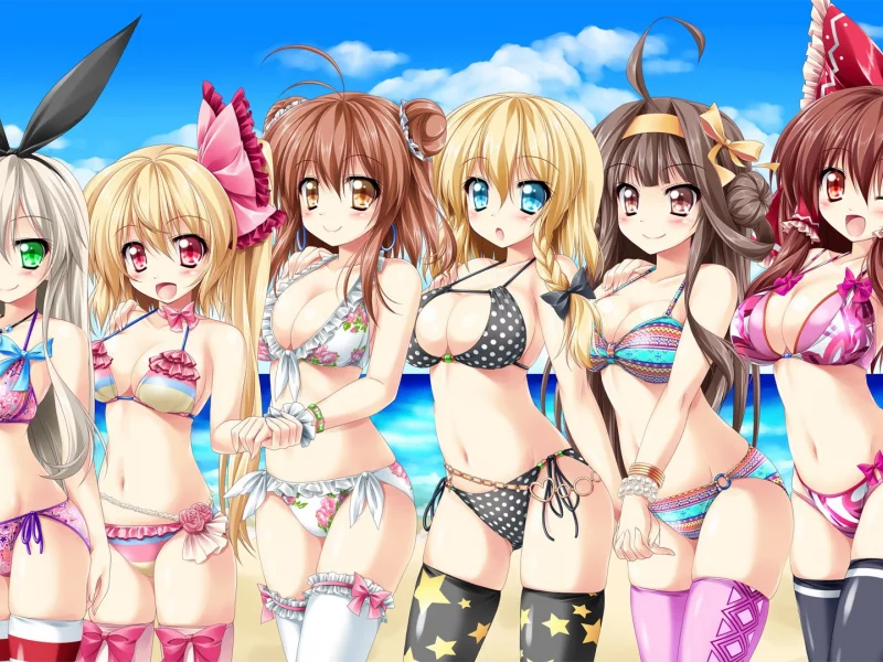 anime, girls, sexy