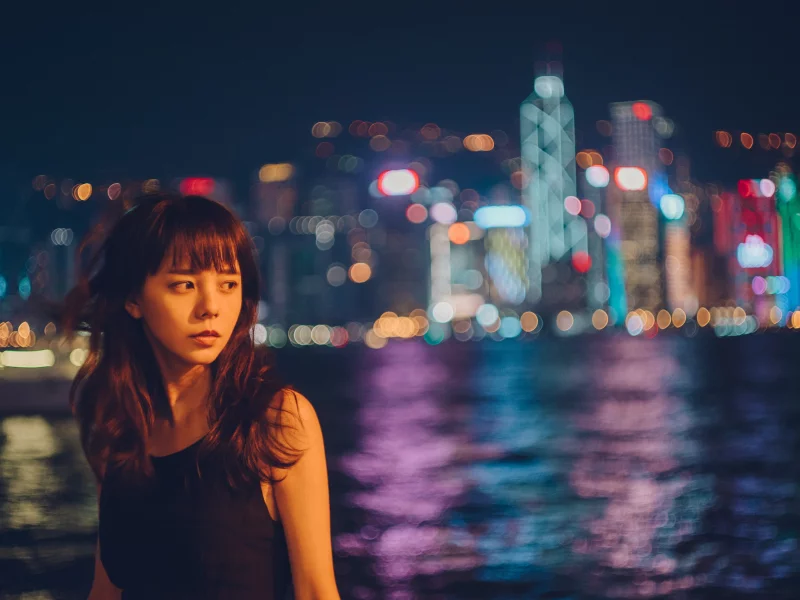 девушка, girl, sexy, секси, модель, asian, азиатка, city, город, water, вода, river, река
