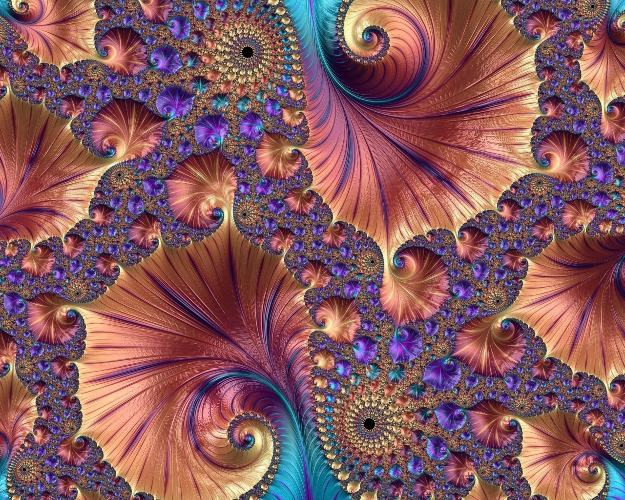 фрактал, узор