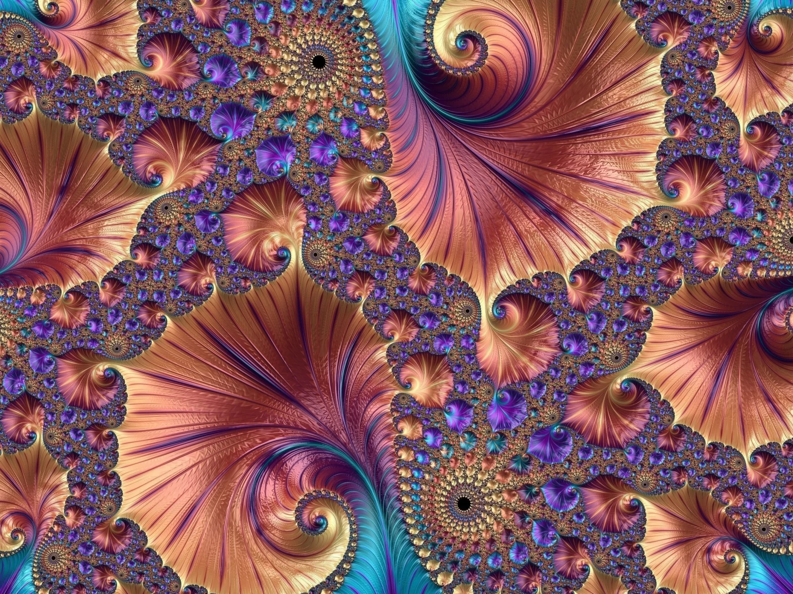 фрактал, узор