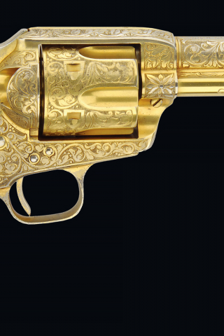 револьвер, кольт, инкрустация, золото, revolver, colt, special, gold, incrustation, engraved, pistol, dark, weapon, gun, pistols, weapons, ivory, white, sun, wide