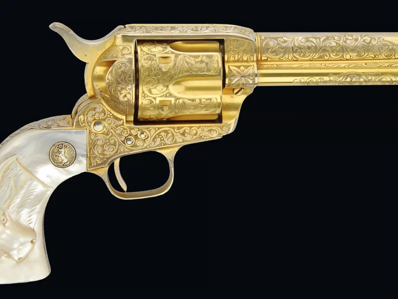 револьвер, кольт, инкрустация, золото, revolver, colt, special, gold, incrustation, engraved, pistol, dark, weapon, gun, pistols, weapons, ivory, white, sun, wide