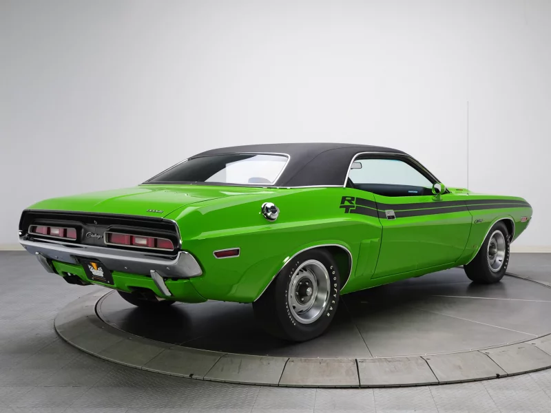 автомобиль, додж, магнум, dodge, challenger, rt, 383, magnum, american, muscle, musclecar, muscle, power, 1971, car, sun, sky, summer, see, indusrial, back, green, wide