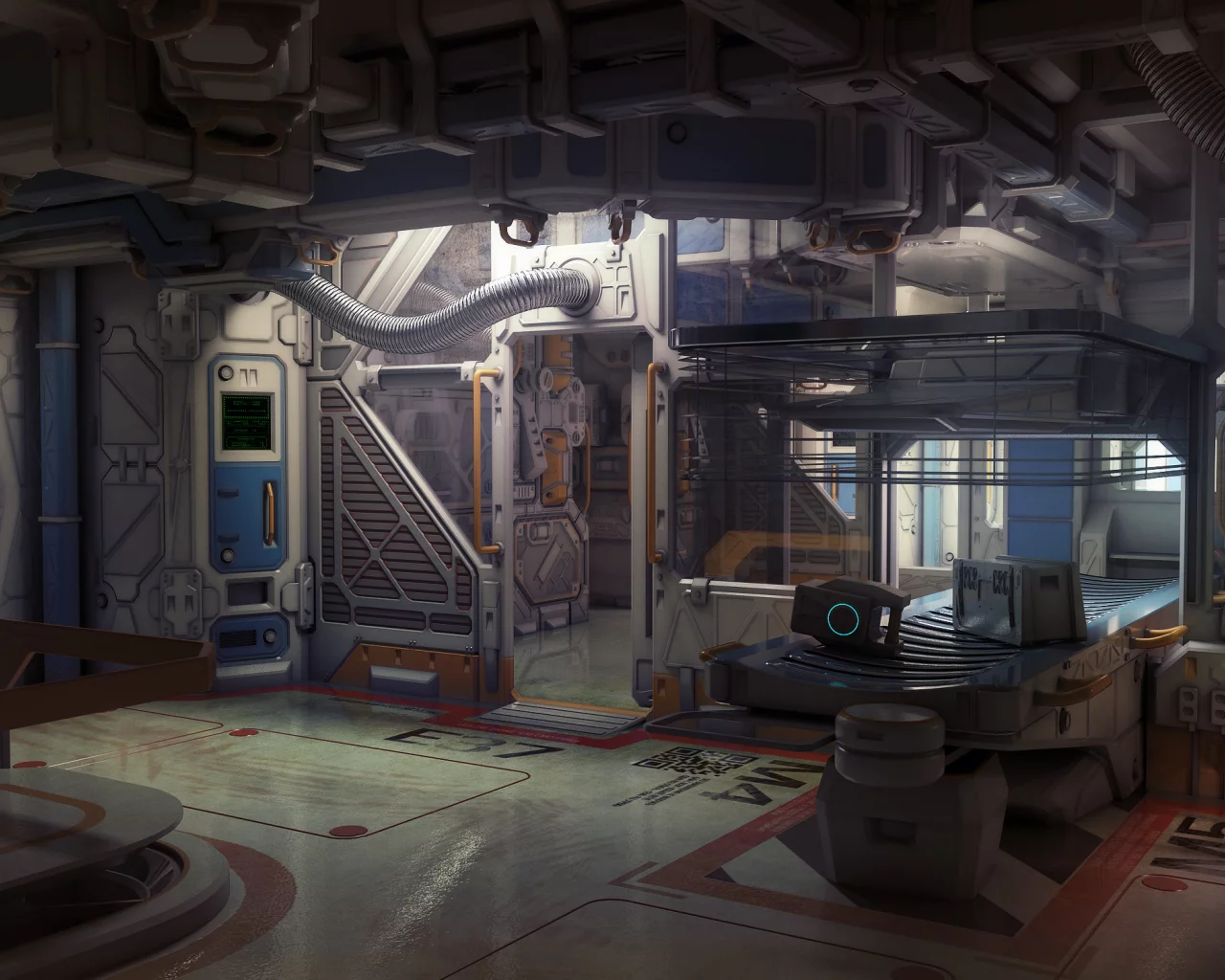 космический корабль, станция космическая, лаборатория, spaceship, station, laboratory, lab, zone, future, futuristic, artwork, spacetation, world, stars, moon, second, aluren, space, suite, nice, sun, up, sky, 600v, wide