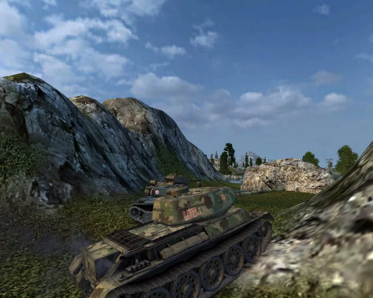 world of tanks, т 43, танк, ссср, в бою