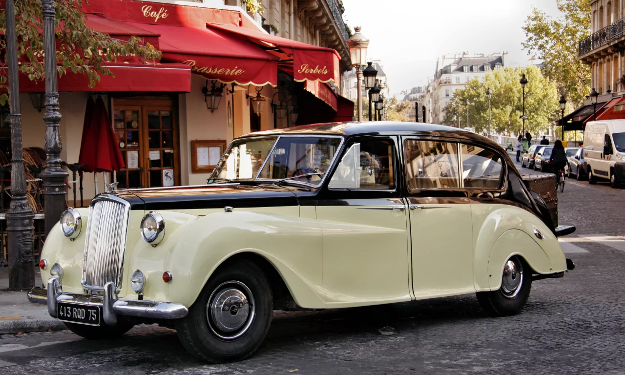 автомобиль, остин, car, austin, princess, 1954, front, beige, street, path, classic, retro, oldtimer, light, see, nice, wide