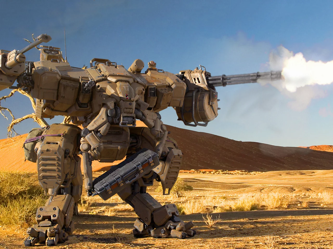 шагающий танк, лёгкий, будущее, арт, walking tank, light, in fire, mech, tank, future, gunship, art, artwork, action, adventure, planet, armada, aero, space, see, ship, star, sky, day, sun, green, wide