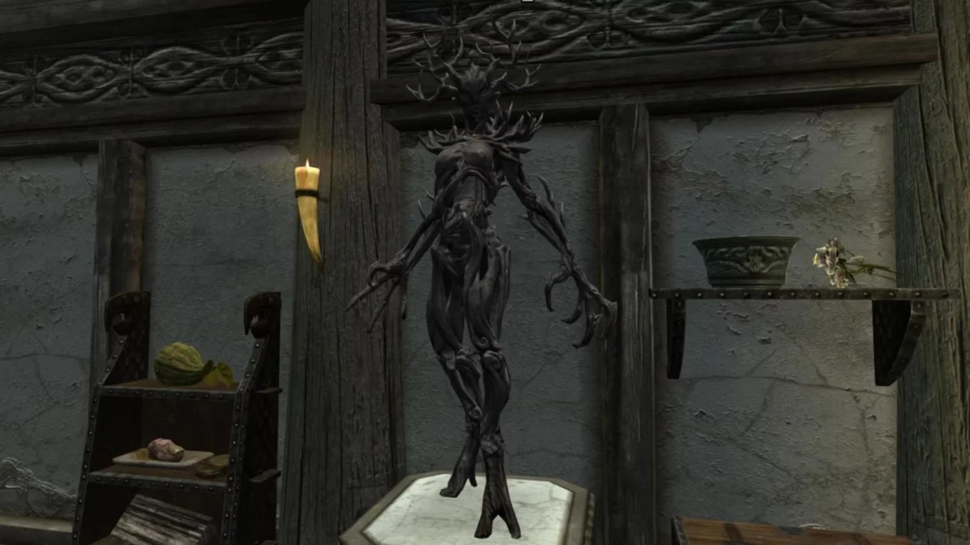 спригган, фигура, дом, skyrim
