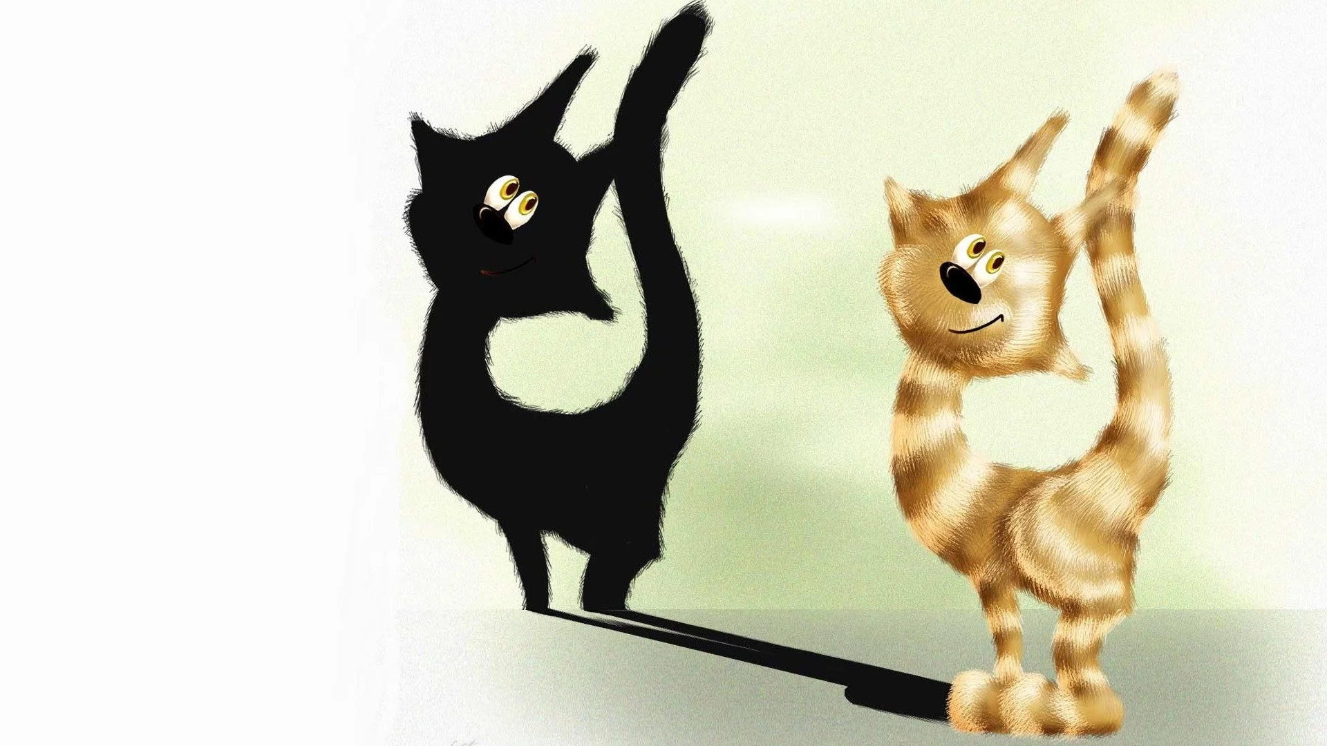 взгляд, когти, лапа, кот, котэ