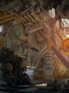 космический корабль, станция космическая, док, spaceship, station, dock, zone, future, futuristic, artwork, spacetation, world, stars, moon, second, aluren, space, suite, nice, sun, up, sky, 600v, wide
