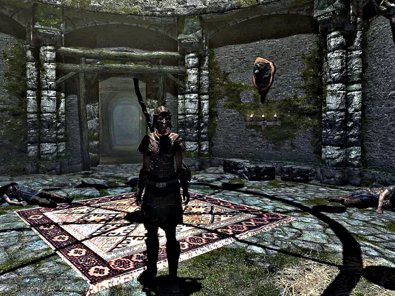 skyrim, рыцарь, женщина, доспехи