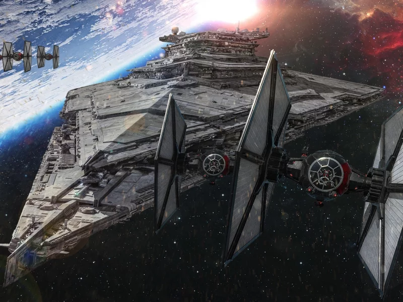 звездные войны, звездолёт, планета, star wars episode vii the force awakens, star wars, spaceships, planet, stars, starship, alien, dark, force, space, see, nice, wide