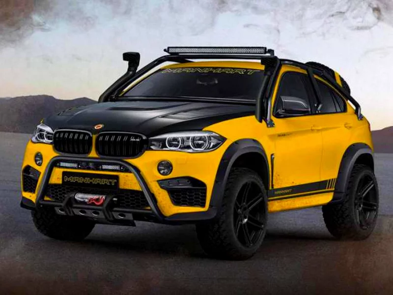 авто, внедорожник, bmw x6m dirt