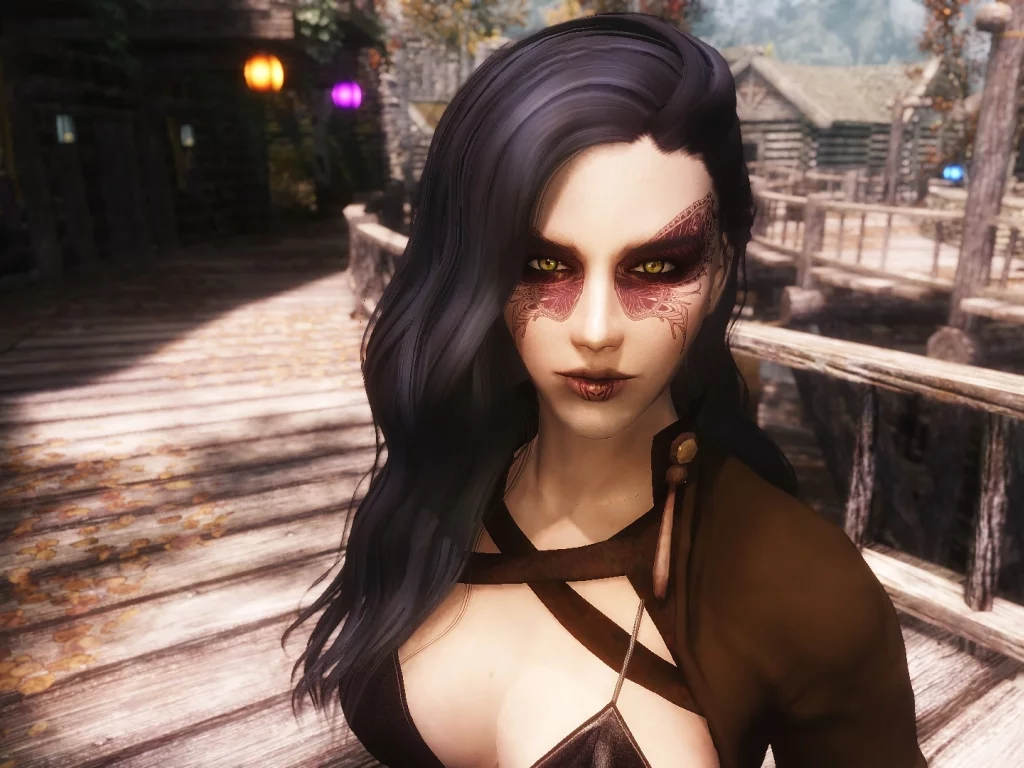 игры, девушки, skyrim