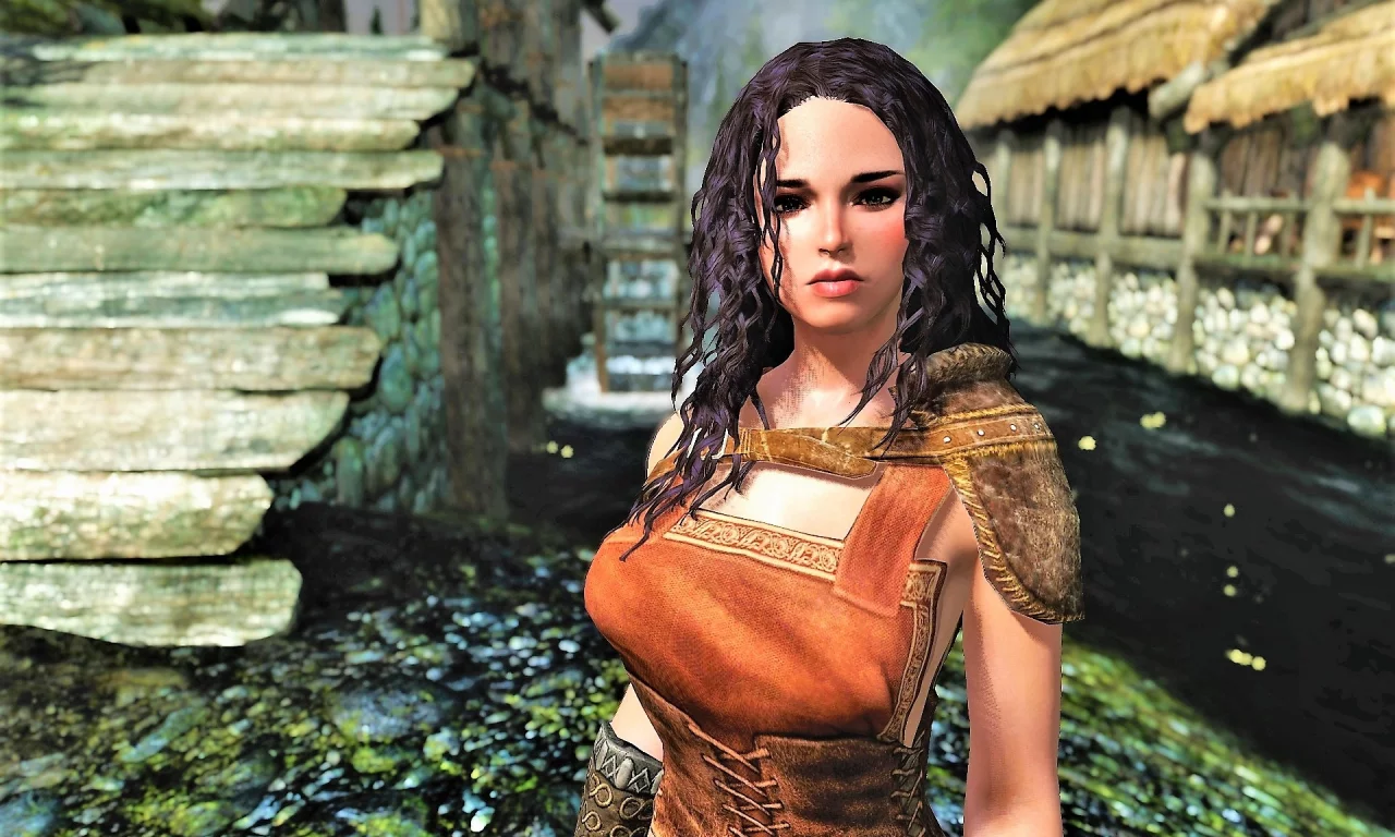 игры, девушки, skyrim
