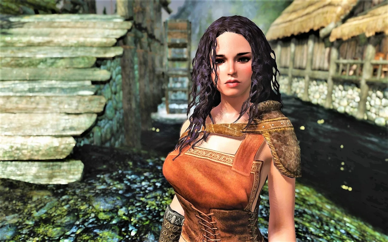игры, девушки, skyrim
