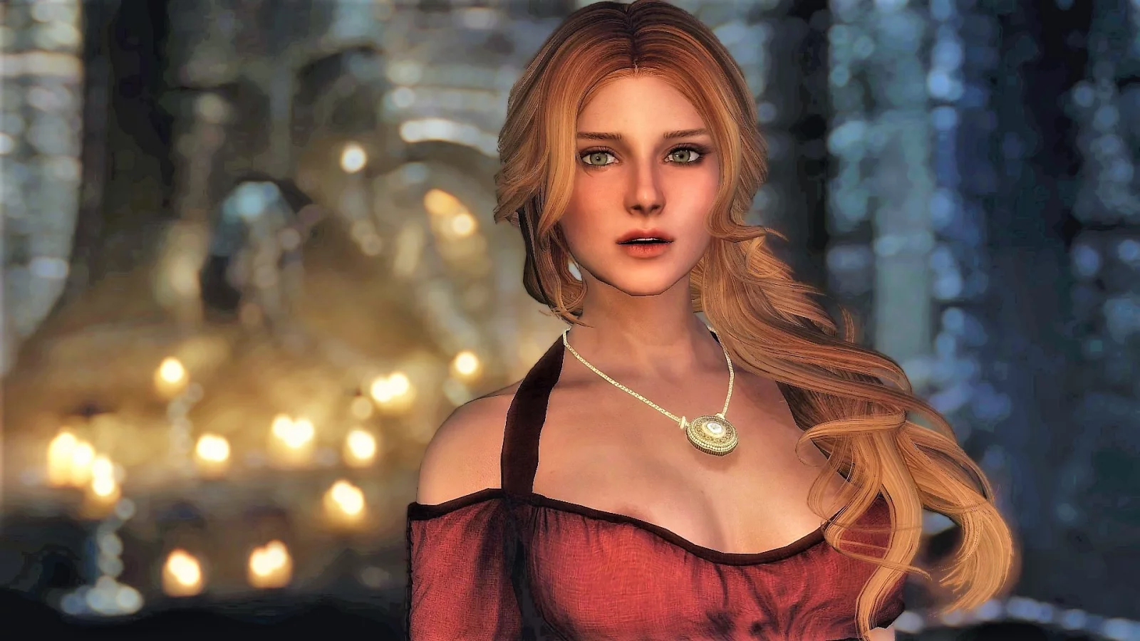 игры, девушки, skyrim