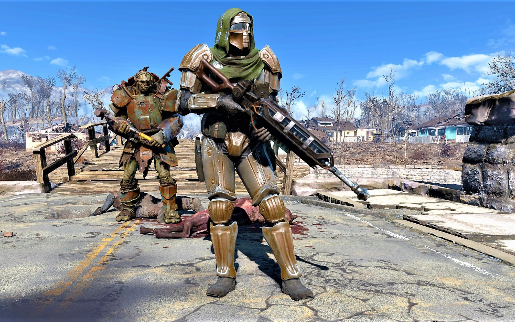 Fallout 4 боевой шлем фото 48