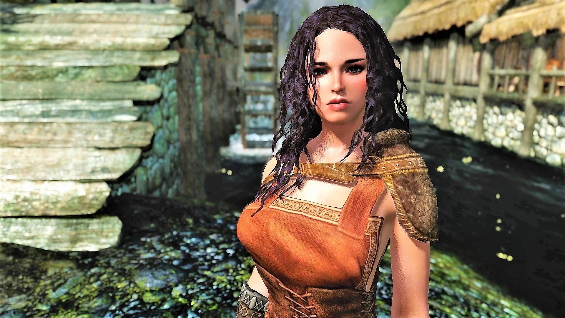 игры, девушки, skyrim