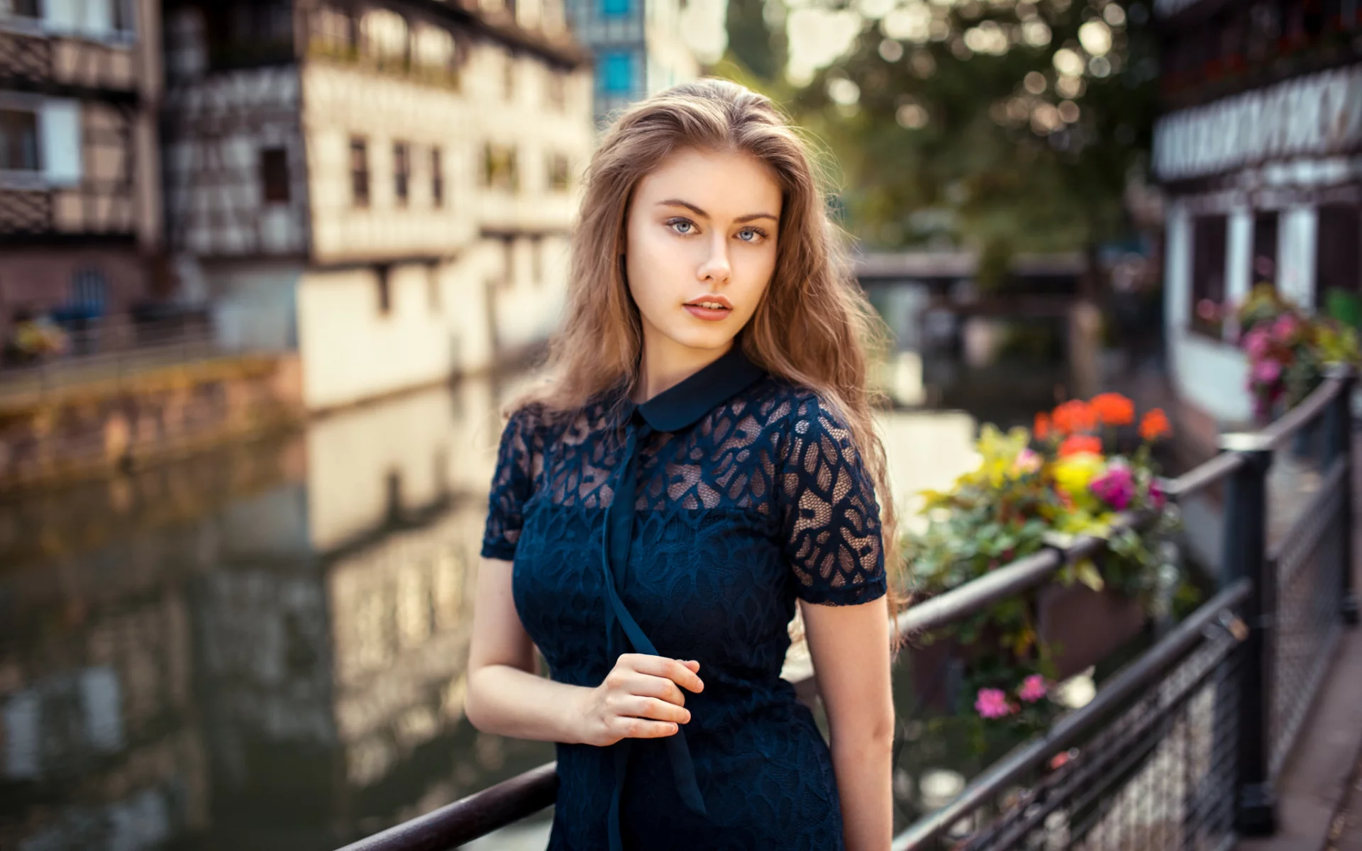 девушка, белье, красотка, портрет, крупно, лицо, взгляд