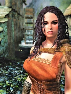 игры, девушки, skyrim