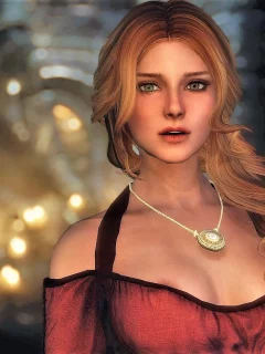 игры, девушки, skyrim