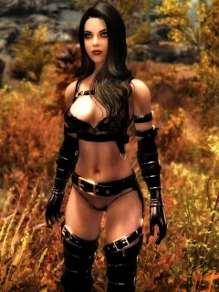игры, девушки, skyrim