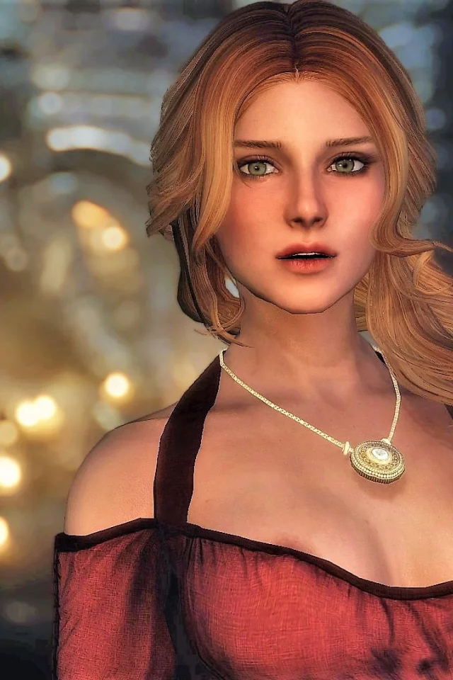 игры, девушки, skyrim