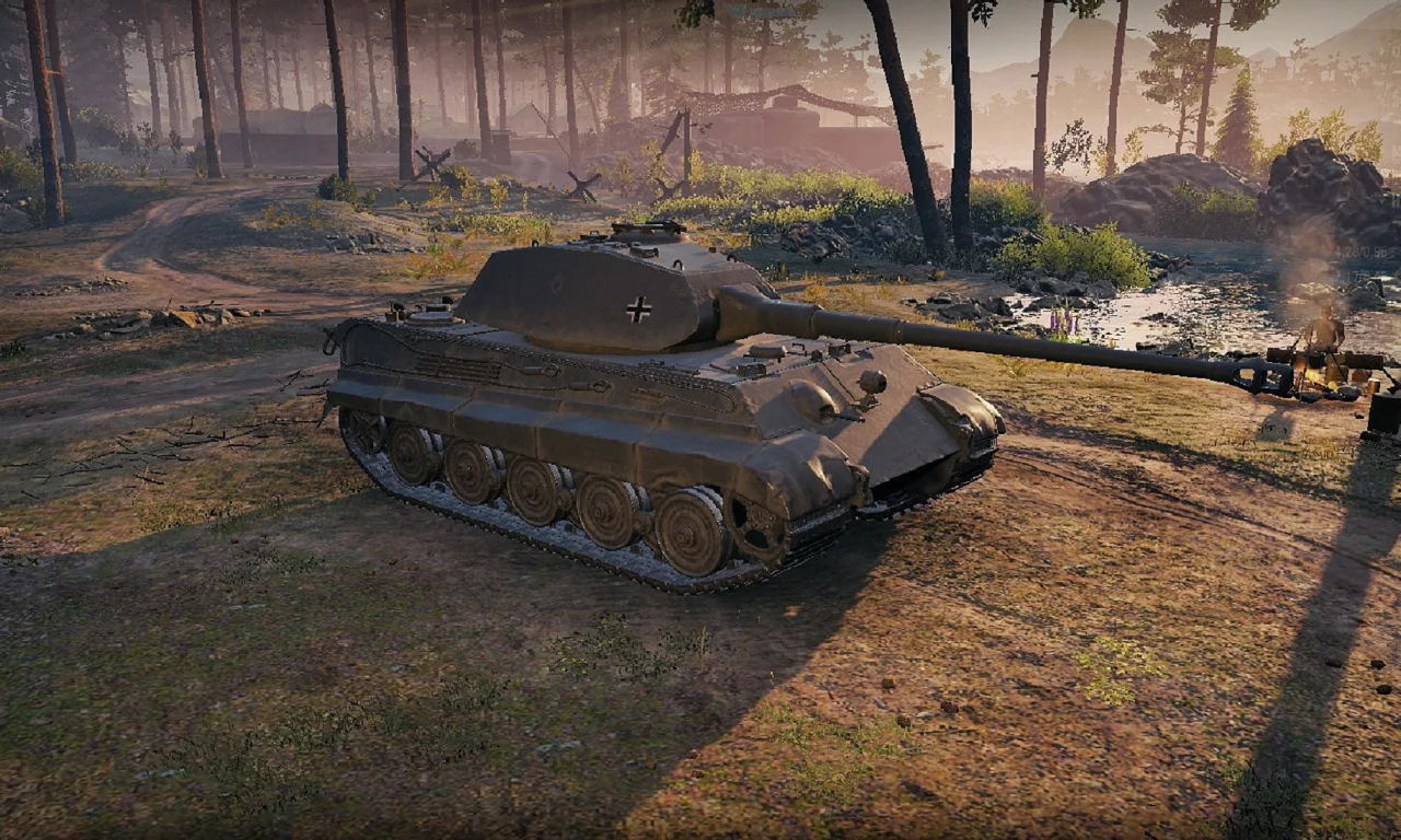 игра, арт, world of tanks, танк, немецкий, tiger 2, рассвет, солдаты, wargaming net