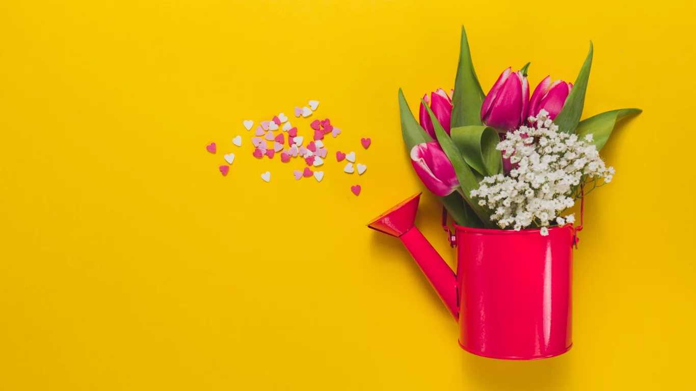 розовые, fresh, pink, тюльпаны, tulips, букет, spring, flowers, цветы