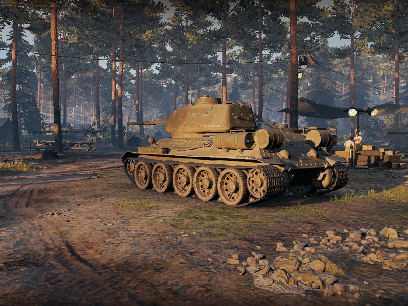 игра, арт, world of tanks, танк, ссср, т 34 85, рассвет, wargaming net