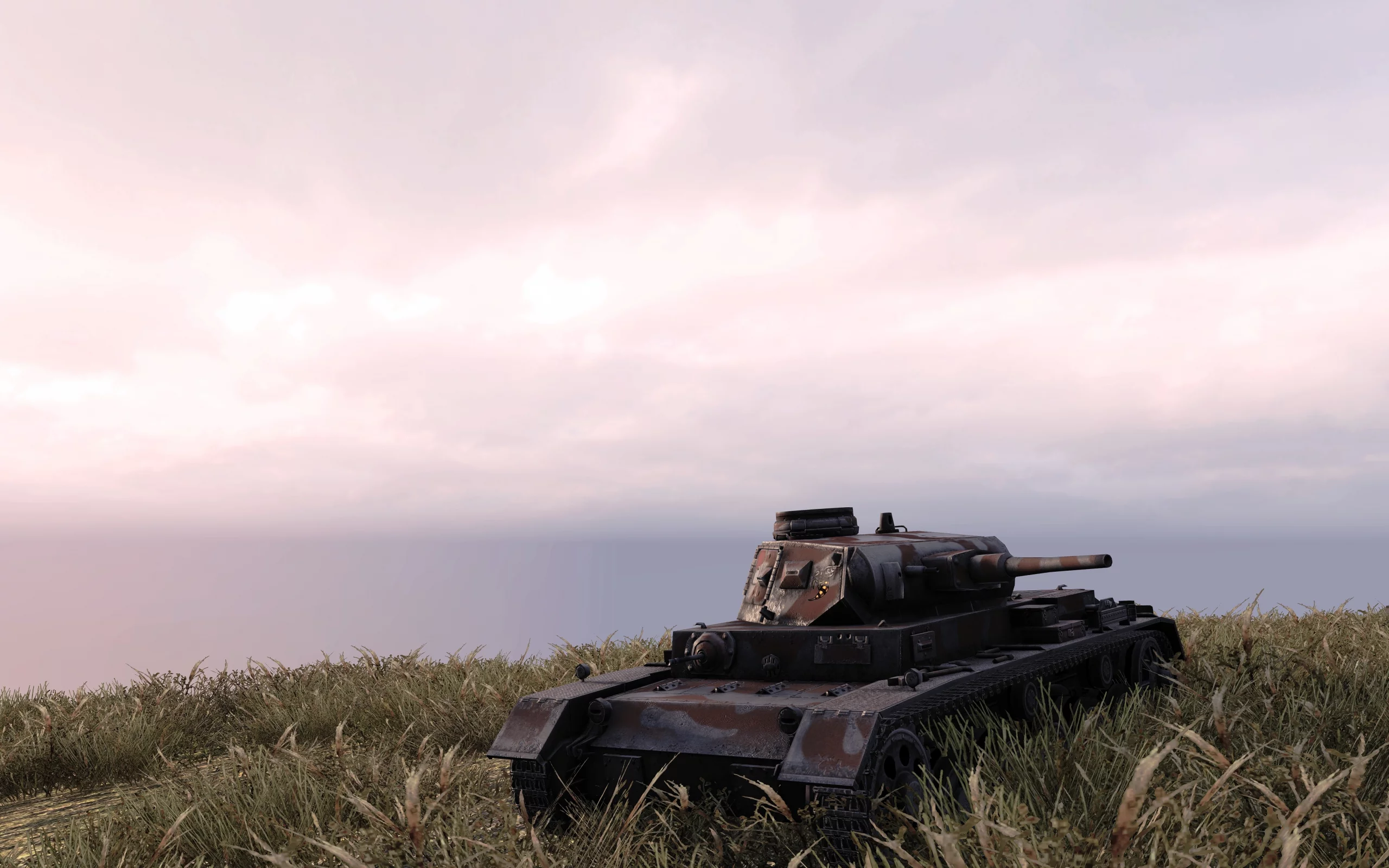 игра, арт, world of tanks, танк, немецкий, трава, wargaming net