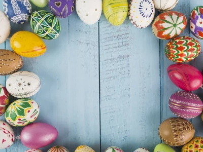 весна, decoration, colorful, wood, aster, асха, яйца крашеные, eggs, spring, appy