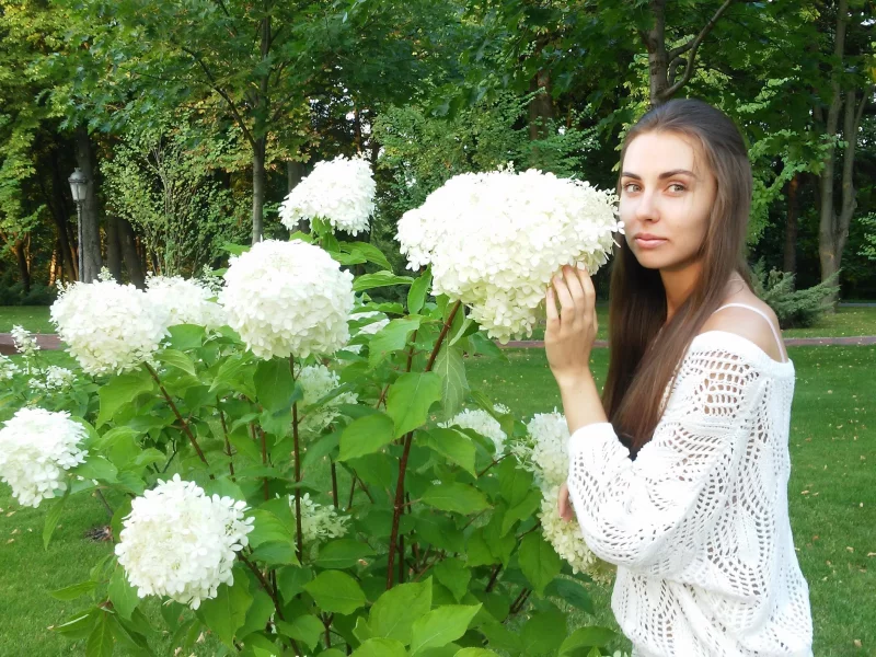 взгляд, цветок