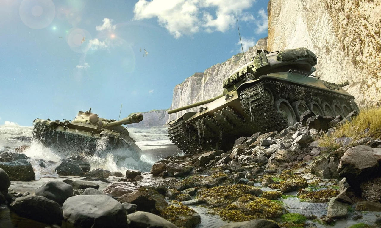 игра, арт, world of tanks, т 62а vs tvp t505