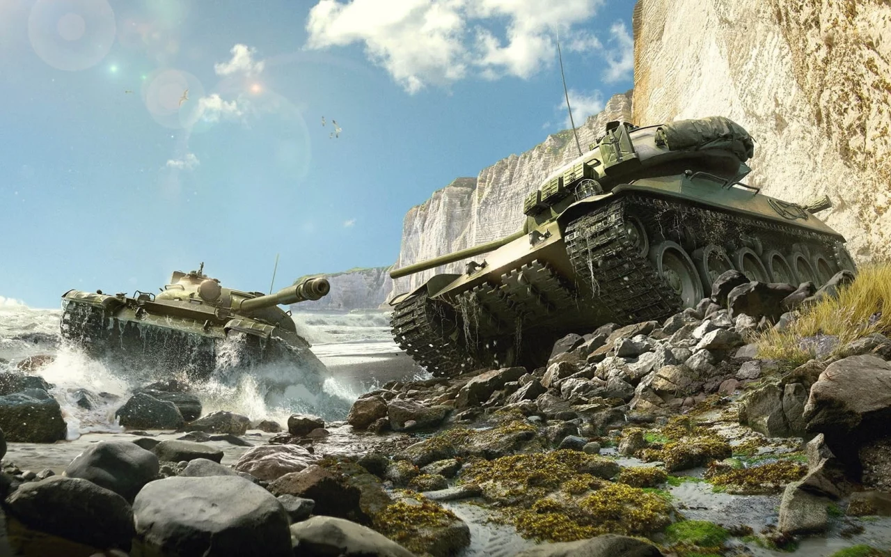 игра, арт, world of tanks, т 62а vs tvp t505