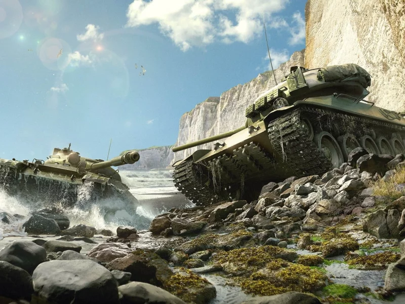 игра, арт, world of tanks, т 62а vs tvp t505