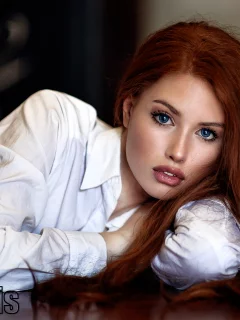 модель, взгляд, девушка, красотка