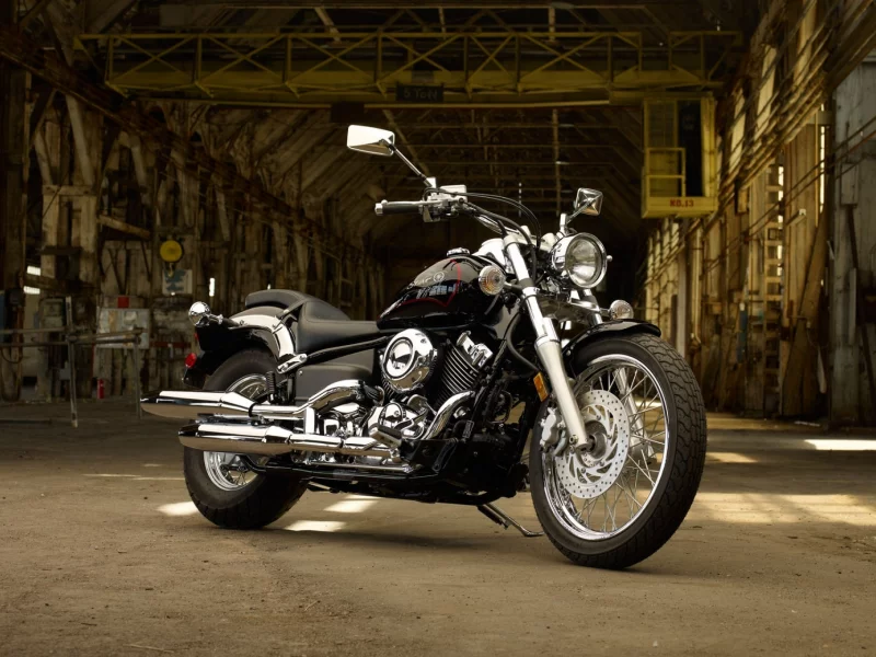 мотоцикл, ямаха, ангар, yamaha, v4, star, 650, custom, black, motorbike, bike, wing, storm, highball, dark, see, sun, darkness, black, hangar, see, nice, wide