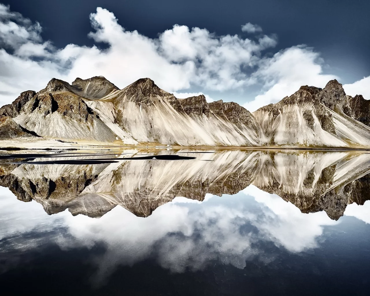 iceland, reflection