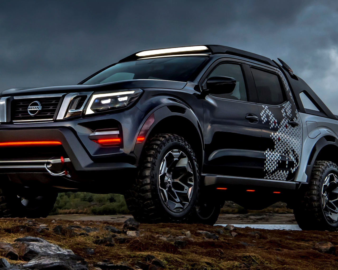 nissan, navara, dark, sky, concept2018