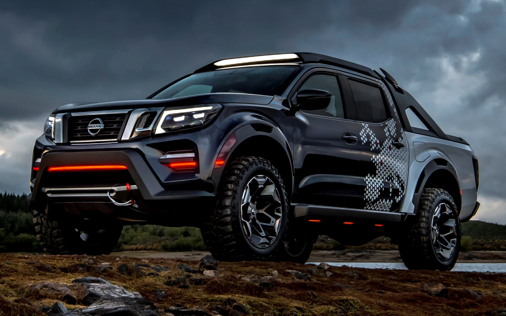 nissan, navara, dark, sky, concept2018