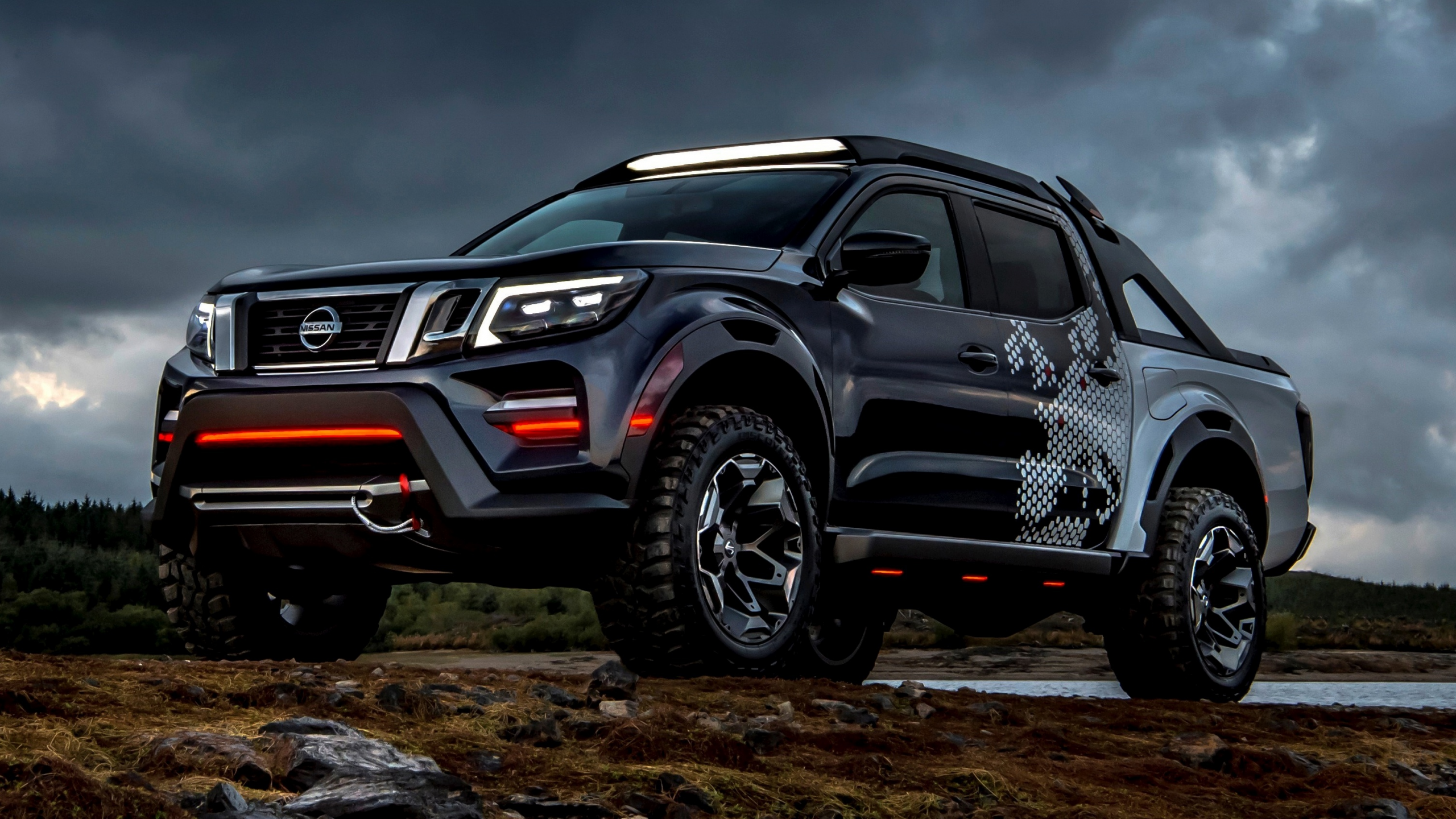 nissan, navara, dark, sky, concept2018