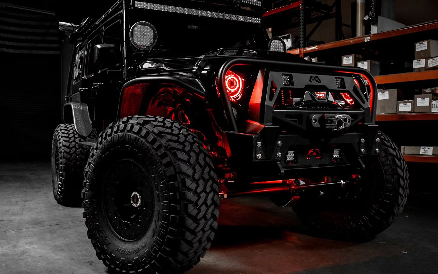 jeep, тюнинг, гараж