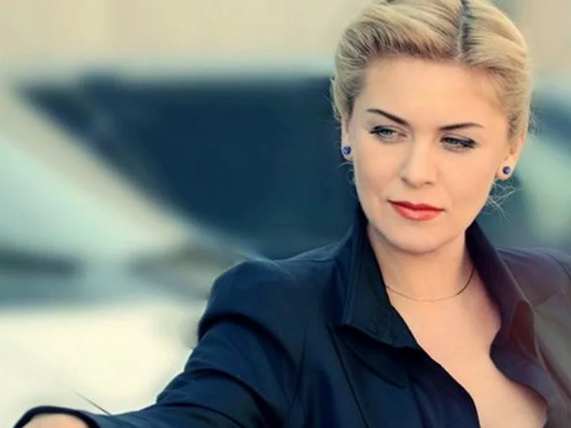 анна данькова, девушка, женщина, актриса, макияж, сериал след, блондинка, грудь