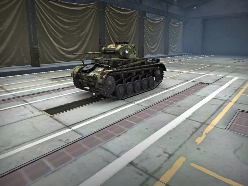 world of tanks, пз 2, ангар, танк, германия